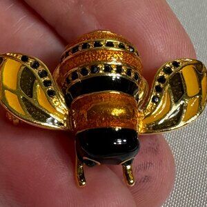 Vintage Joan Rivers Bumblebee Pin/Brooch